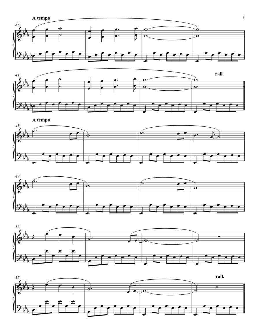 Rolling Like A Ball Piano Solo scores gallery preview page 3