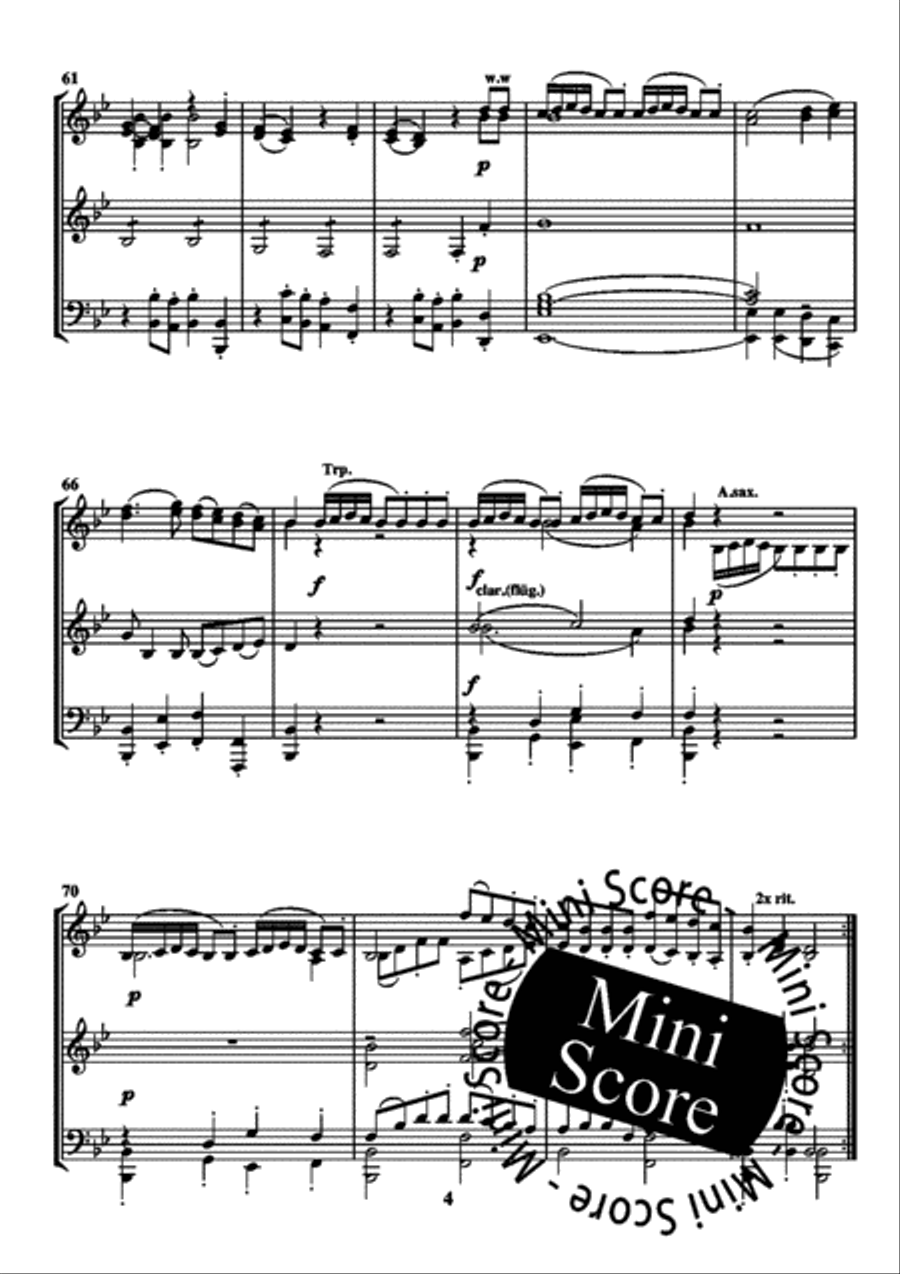 Mirabell Concert Band scores gallery preview page 19