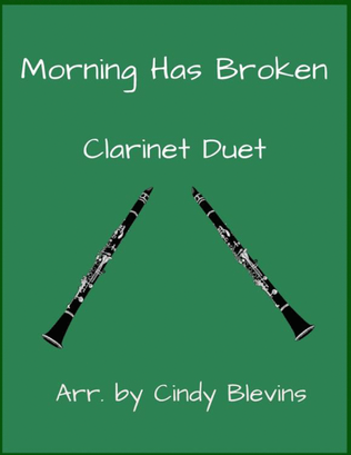 Book cover for Morning Has Broken, Clarinet Duet