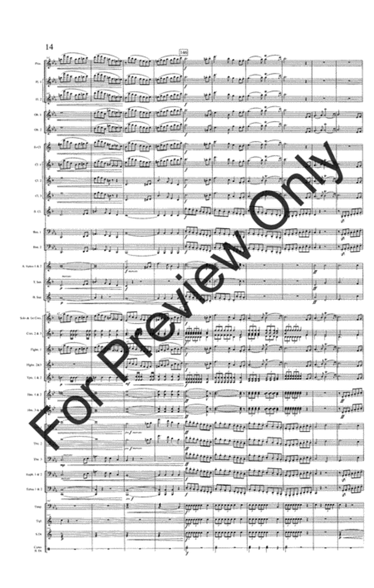 Homage March - Full Score image number null