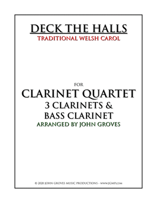 Deck The Halls - Clarinet Quartet