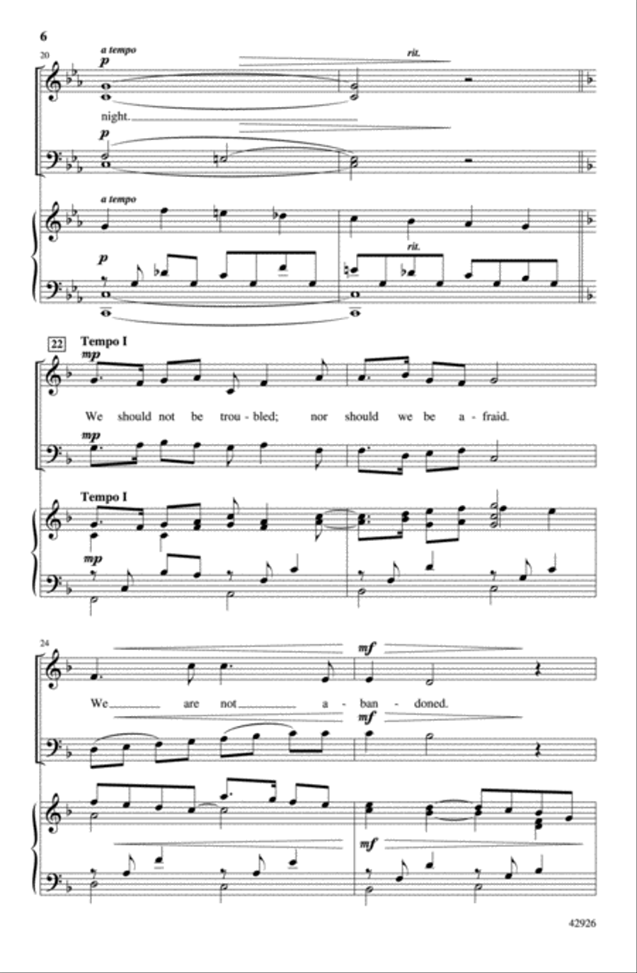 Praise to the Spirit 4-Part scores gallery preview page 5