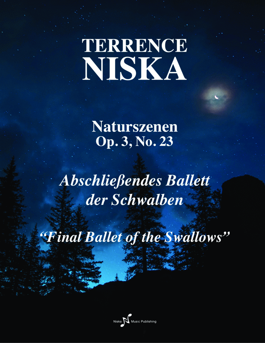 Naturszenen Op. 3, No. 23 "Abschließendes Ballett der Schwalben" image number null