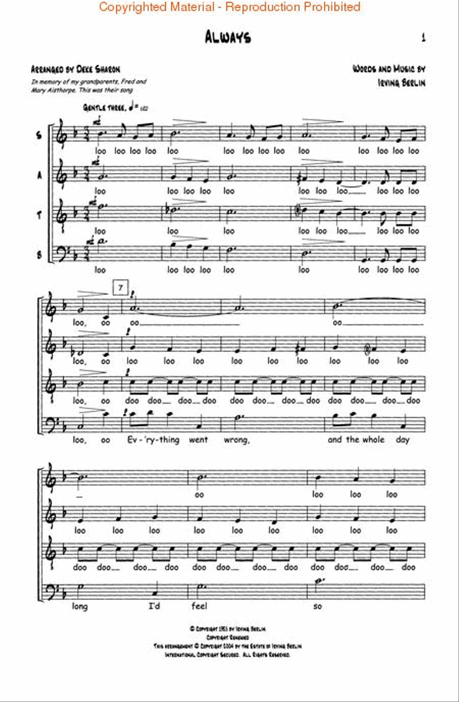 A Cappella Jazz Classics A Cappella Jazz Classics Divisi scores gallery preview page 2