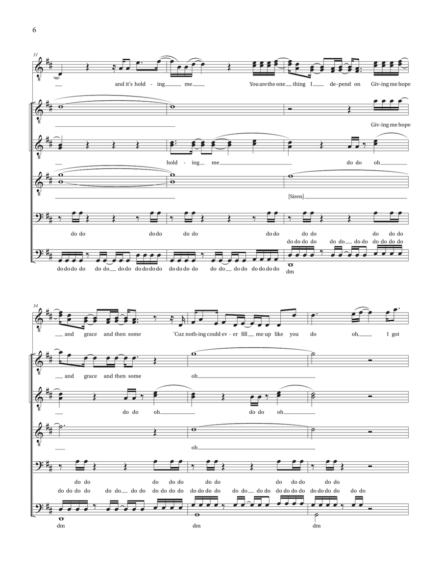 Down In My Heart (joy) TTBB scores gallery preview page 6