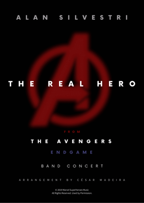 Book cover for The Real Hero - Score Only