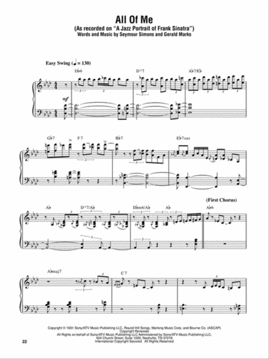 Oscar Peterson – Omnibook Piano scores gallery preview page 4