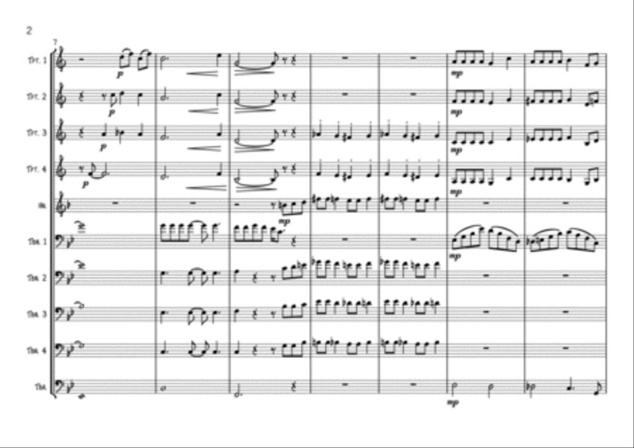 Bohemian Rhapsody Horn scores gallery preview page 4