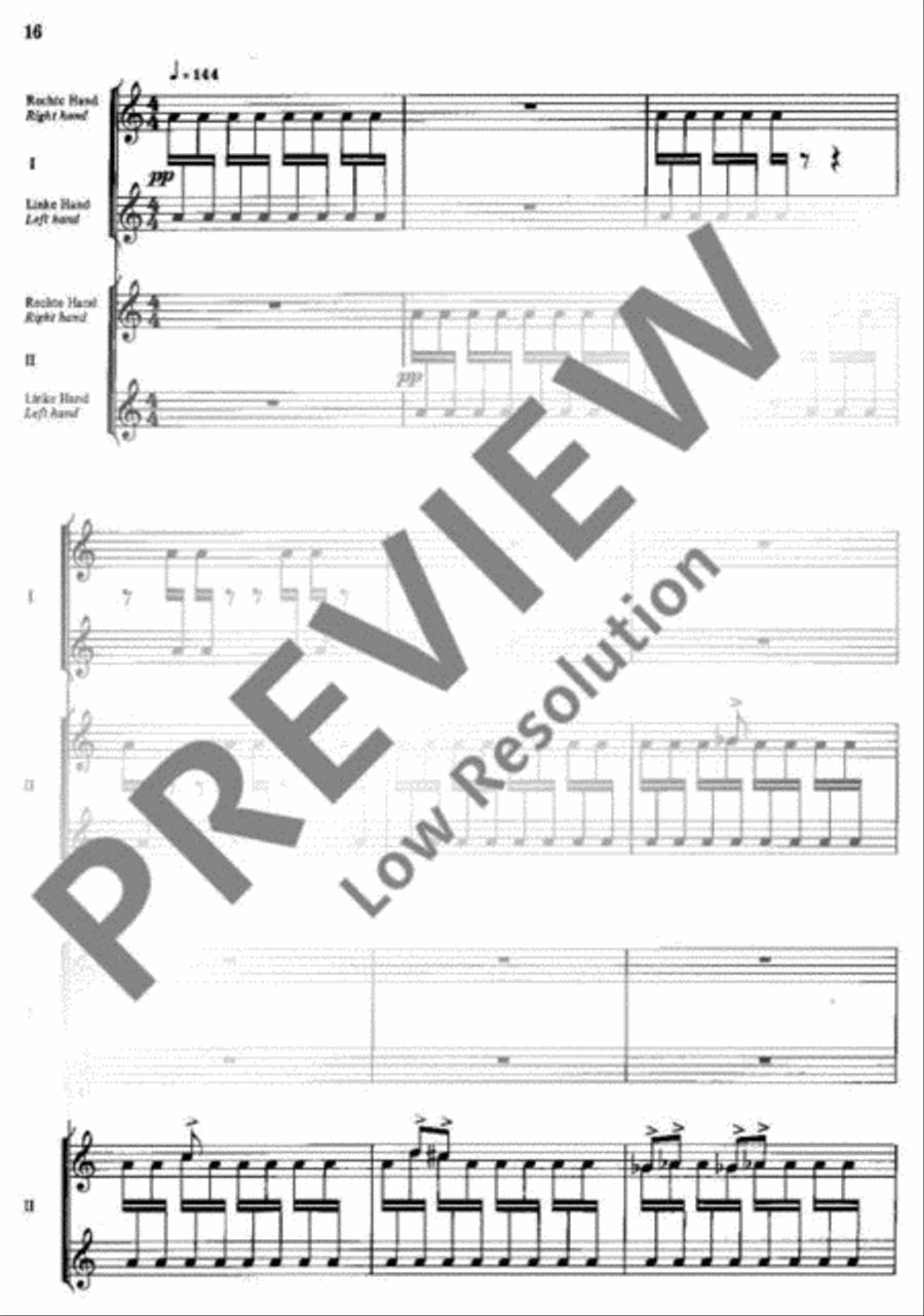 Katalog II Percussion scores gallery preview page 17