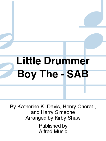Little Drummer Boy The - SAB image number null