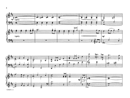 Christmas Duets for Organ and Piano, No. 2