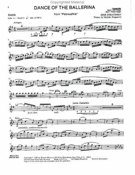 Intermediate Trumpet Solos - Volume 3 image number null