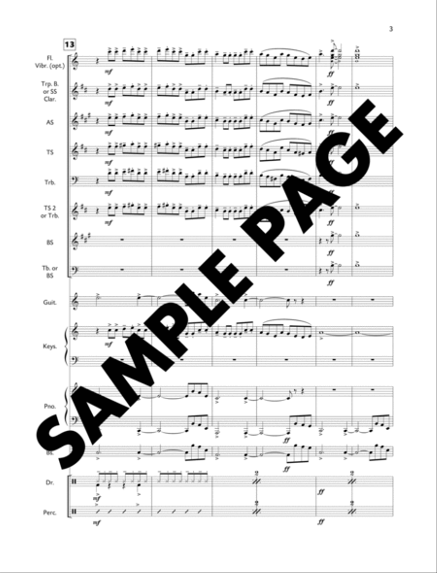 Lir Illir Big Band scores gallery preview page 4
