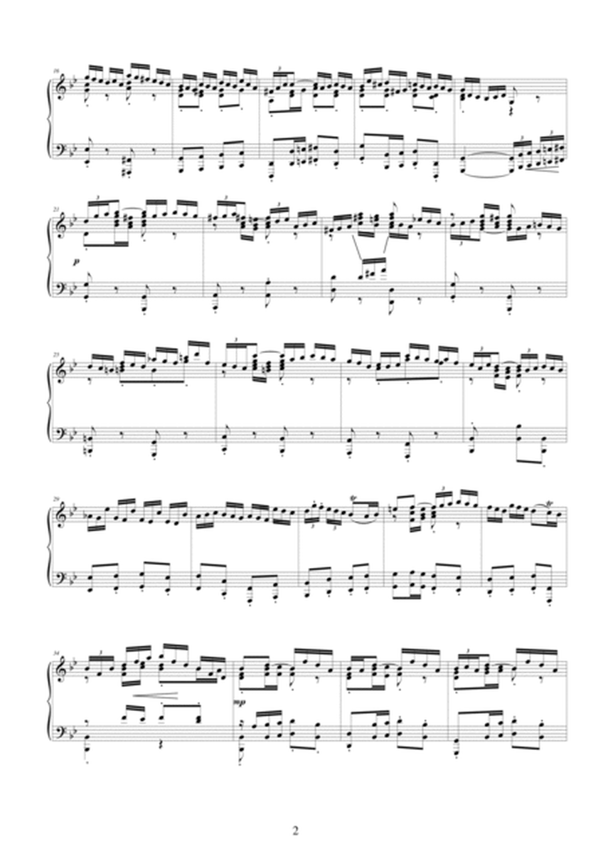J.S.Bach - Violin Concerto in G minor BWV 1056 - mov 1 Moderato - Piano solo image number null