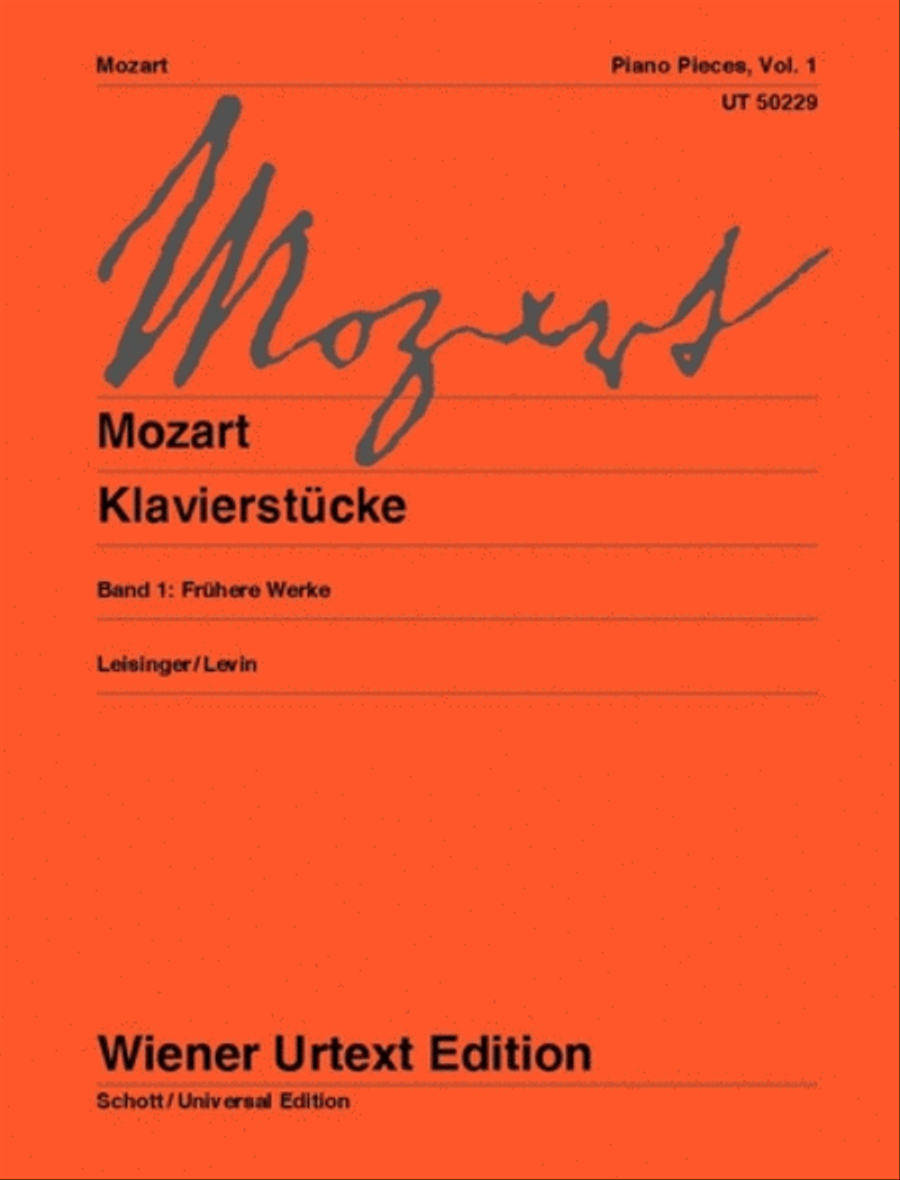 Piano Pieces - Volume 1 Chamber Music scores gallery preview page 1