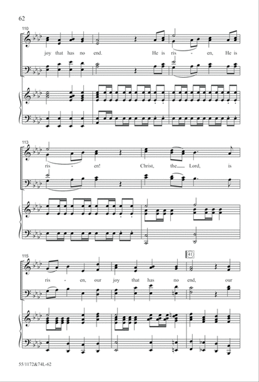 The Easter Story The Easter Story 4-Part scores gallery preview page 63