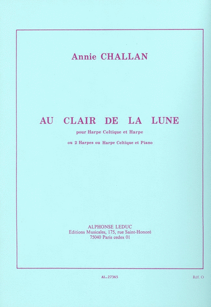 Au Clair De Lune (harps 2)