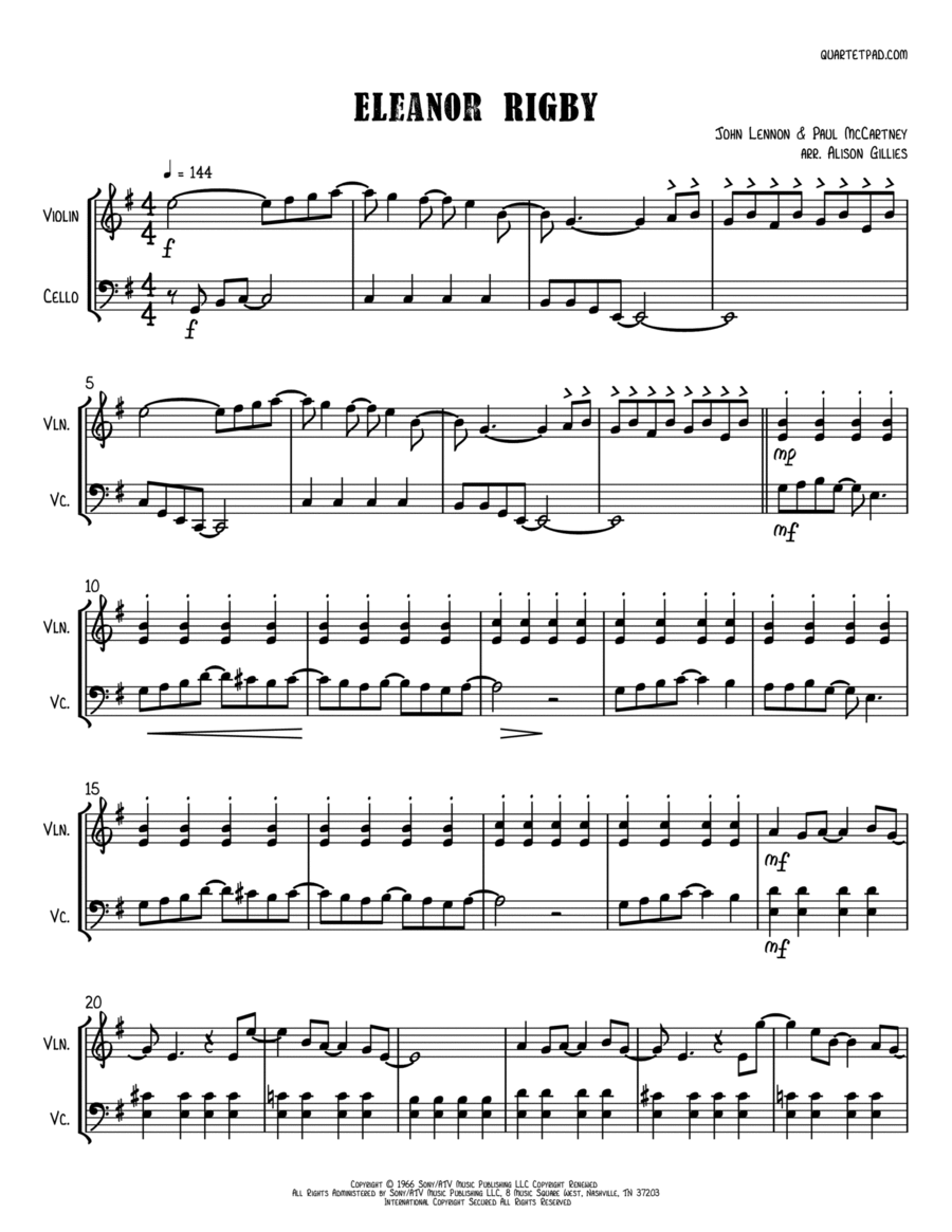 Eleanor Rigby image number null