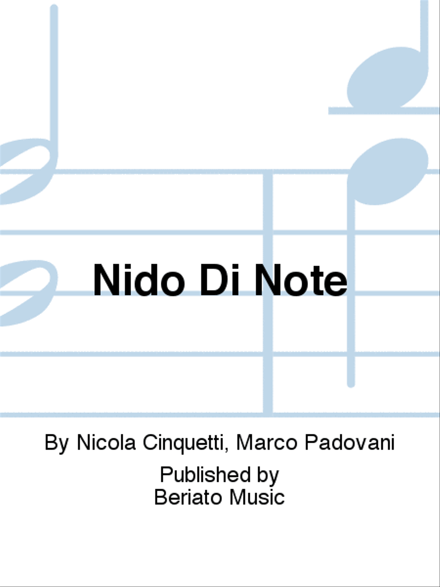 Nido Di Note CD scores gallery preview page 1