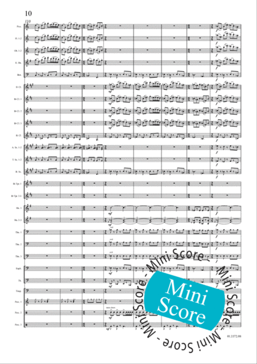 TESEO Concert Band scores gallery preview page 16