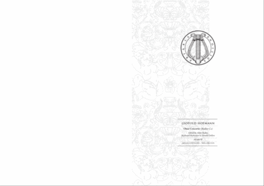 Oboe Concerto in C major (Badley C2, Study Edition) Piano scores gallery preview page 1