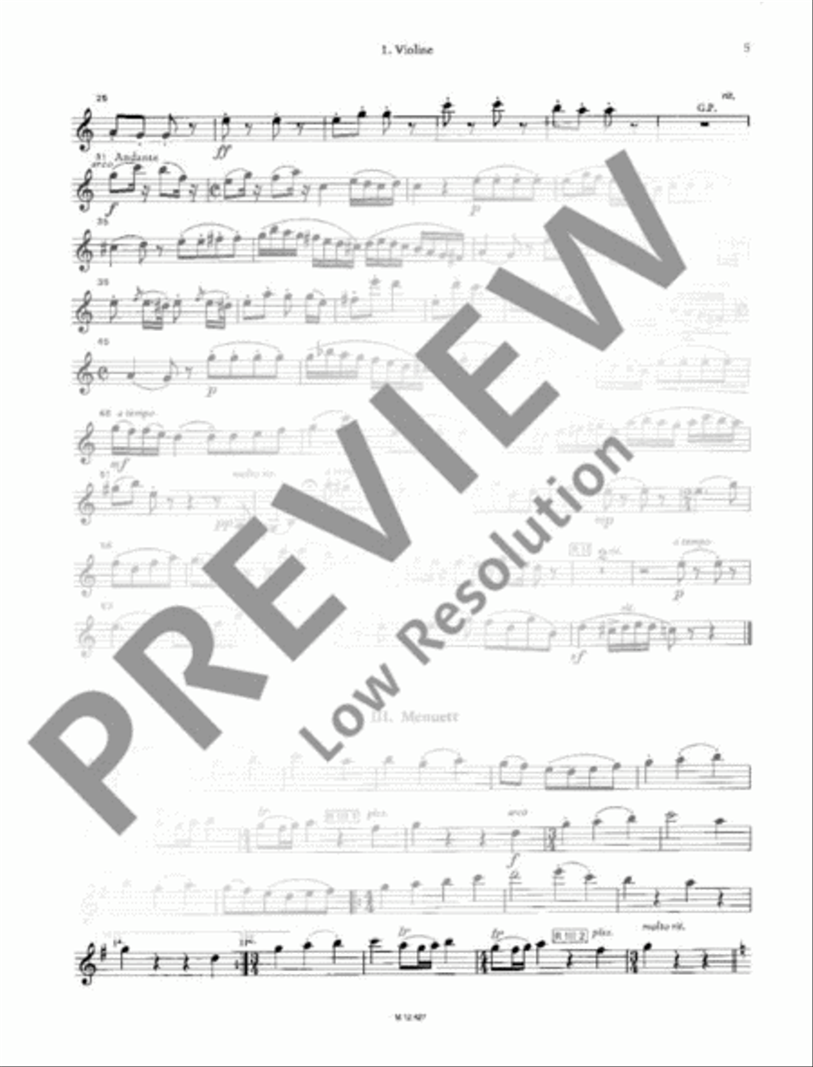 Eine kleine Lachmusik String Quartet scores gallery preview page 18