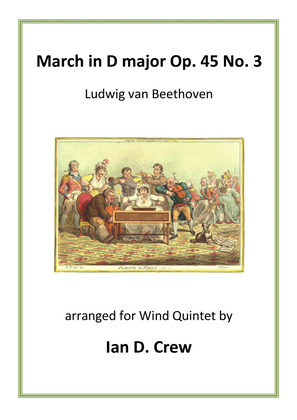 March in D major Op. 45 No. 3