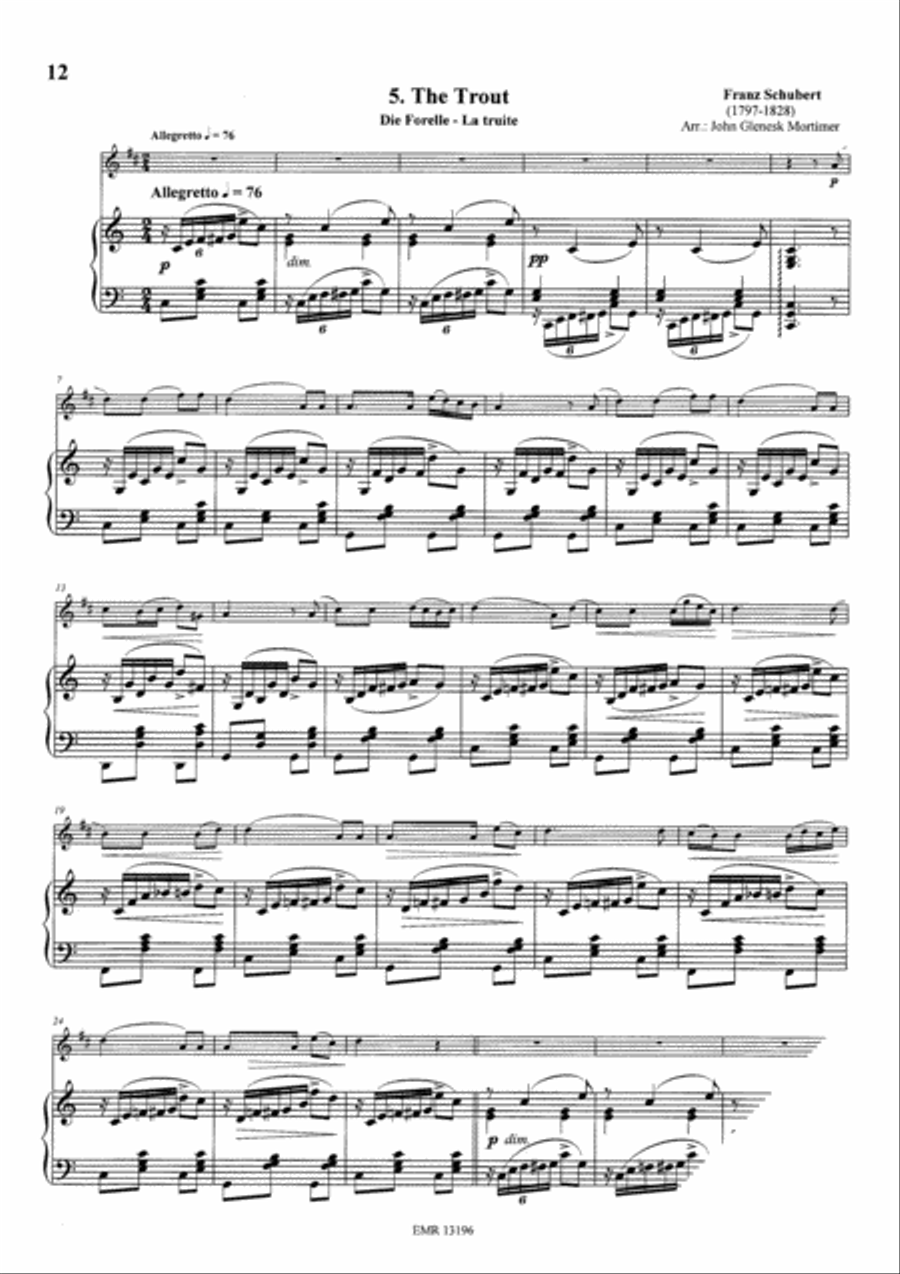 Solo Pieces Vol. 5 Clarinet Solo scores gallery preview page 7