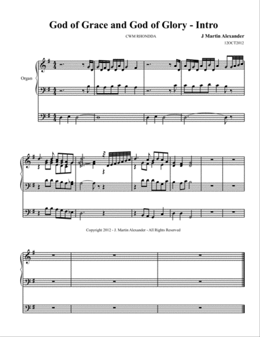 Hymn Introductions and Modulations - Book I Organ Solo scores gallery preview page 3