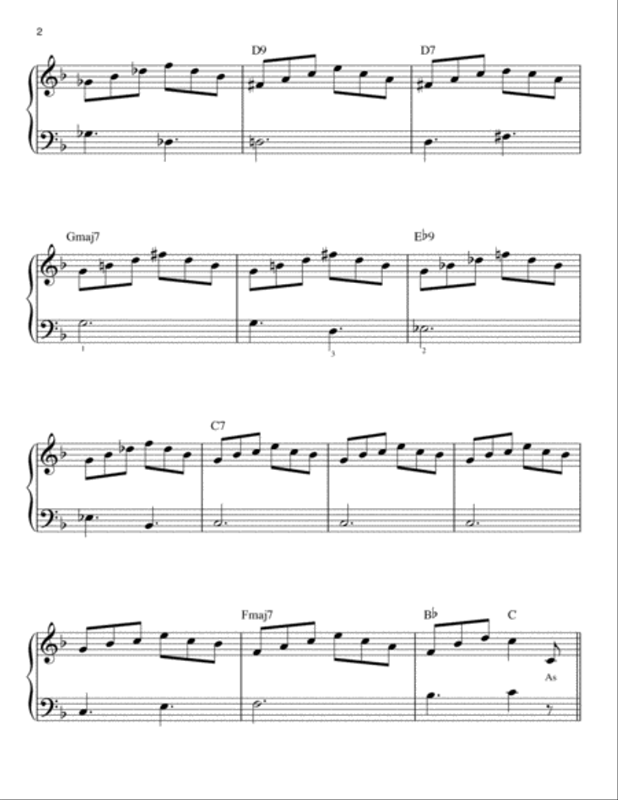 Colour My World Easy Piano scores gallery preview page 2