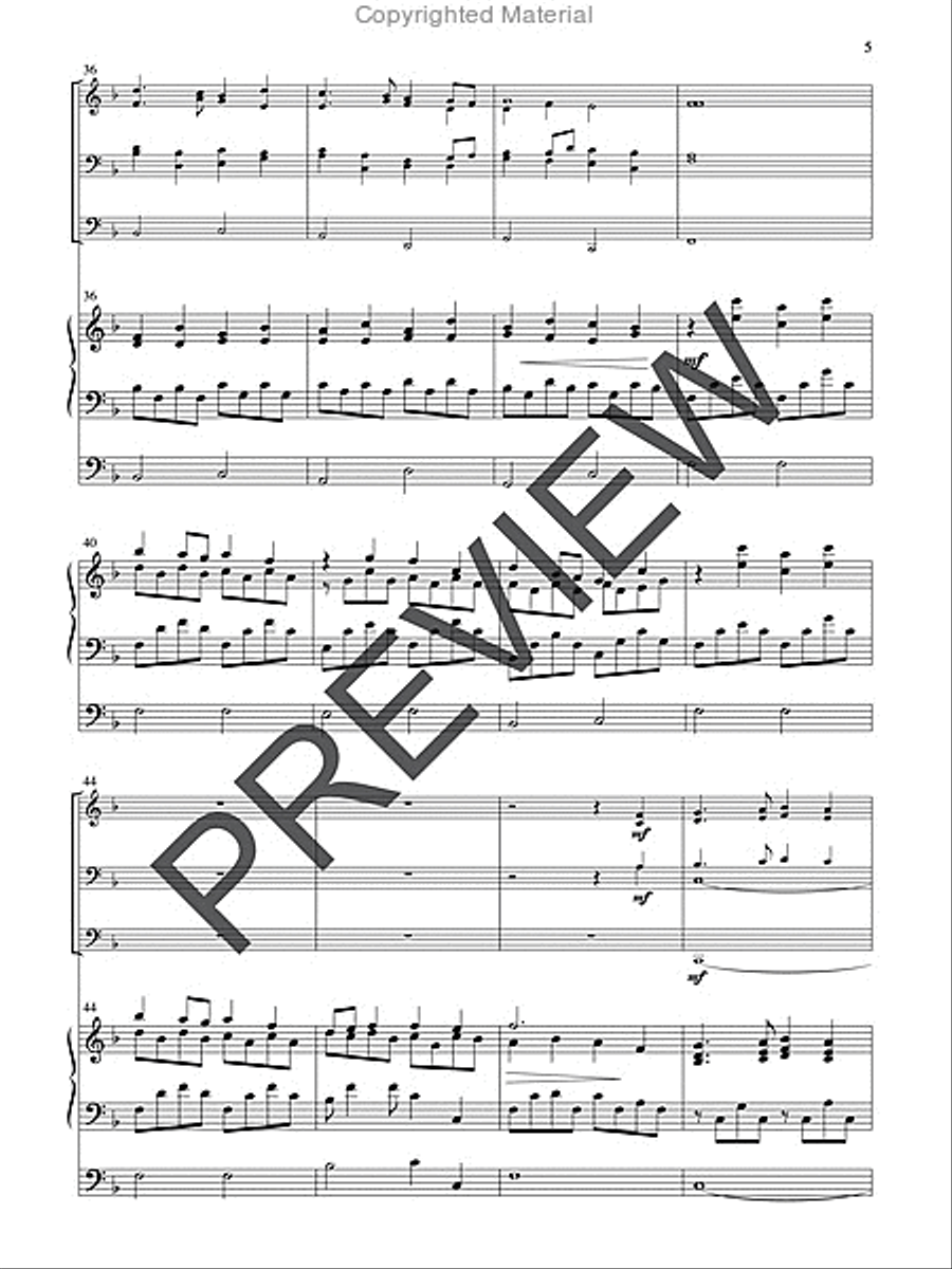 This Joyful Eastertide Horn scores gallery preview page 5