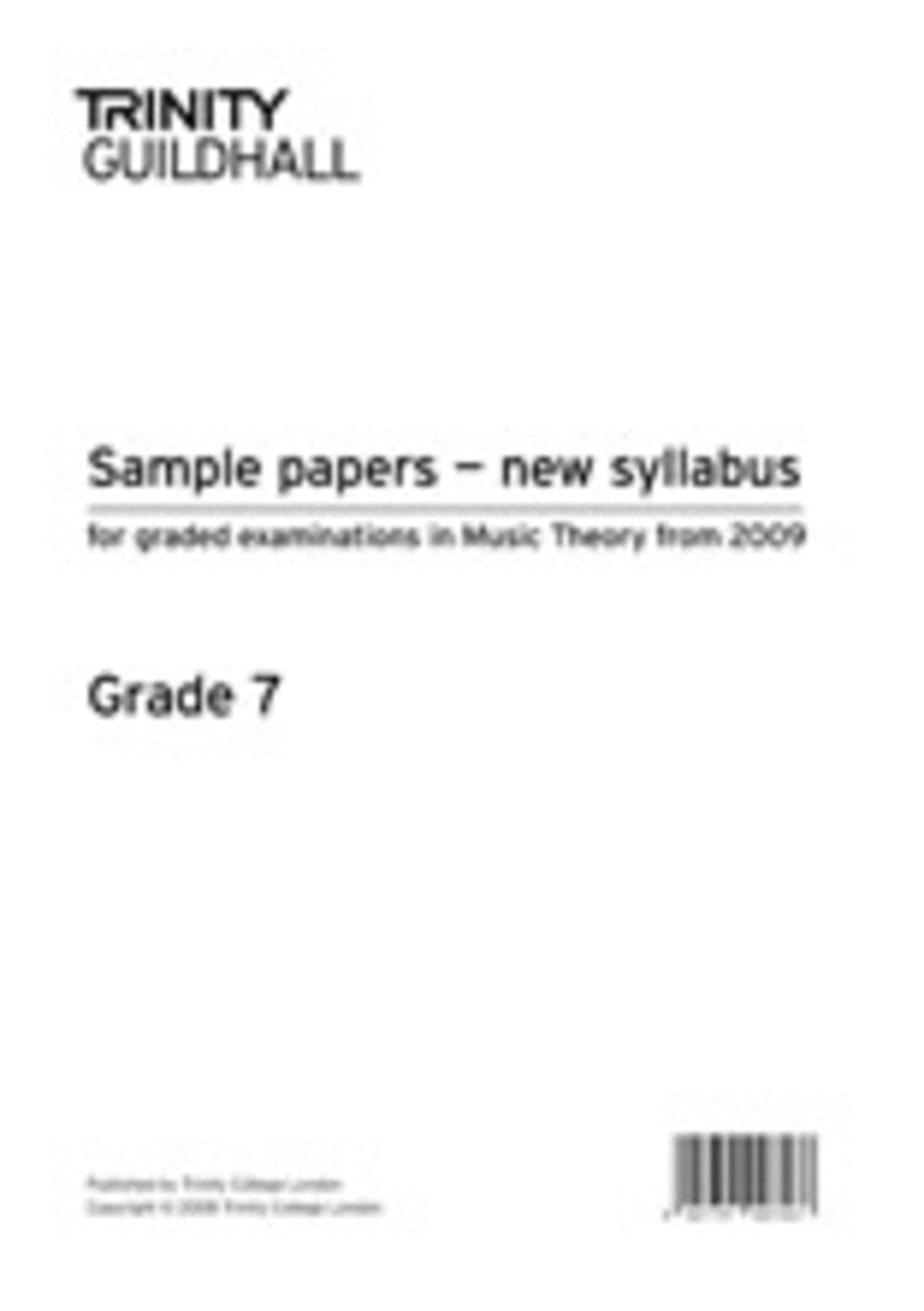 Sample Theory Papers (Grade 7)