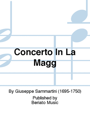 Concerto In La Magg