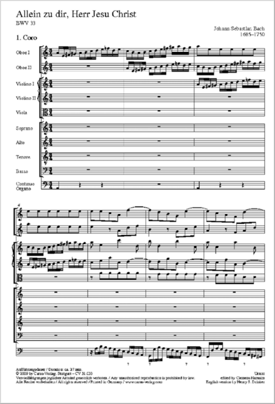 Lord Jesus Christ, in thee alone (Allein zu dir, Herr Jesu Christ) ATB scores gallery preview page 50