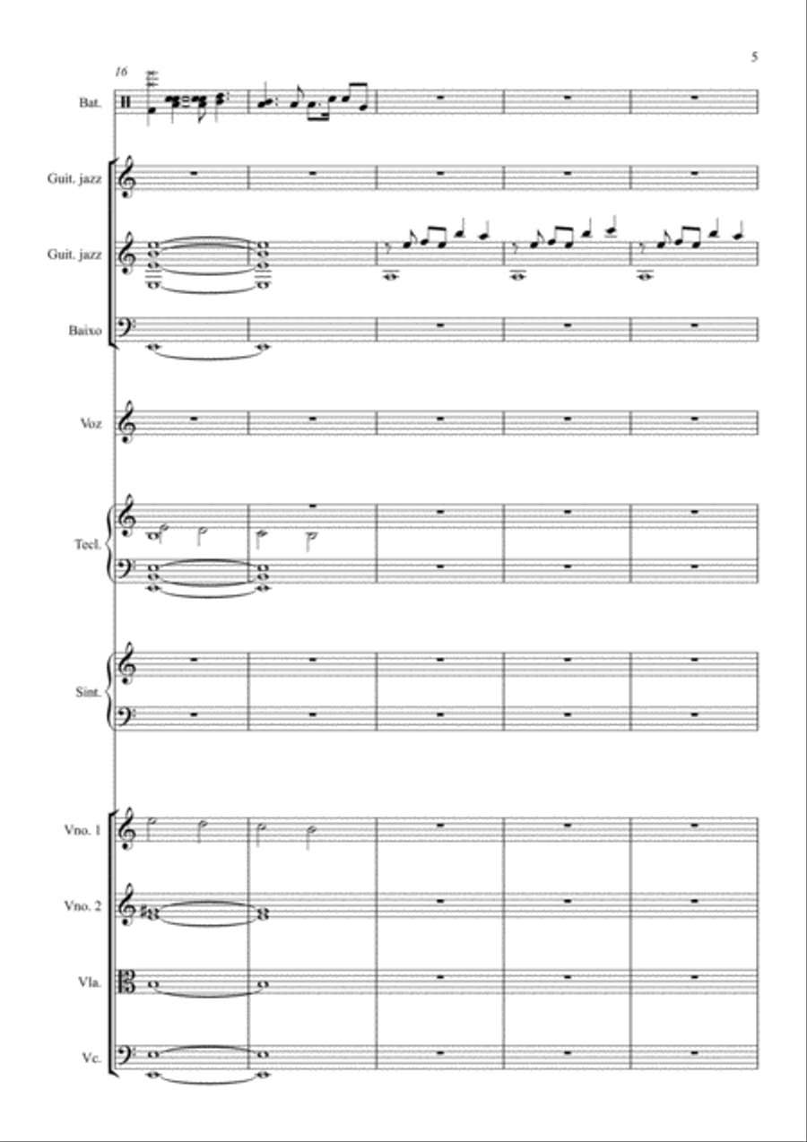 The Ministry Of Lost Souls Concert Band scores gallery preview page 5