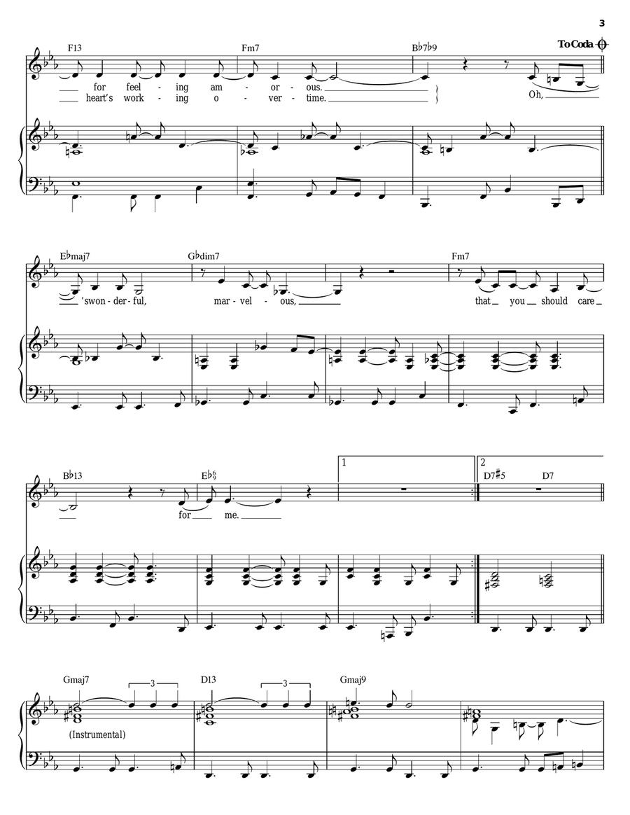 'S Wonderful 'S Wonderful Guitar scores gallery preview page 3