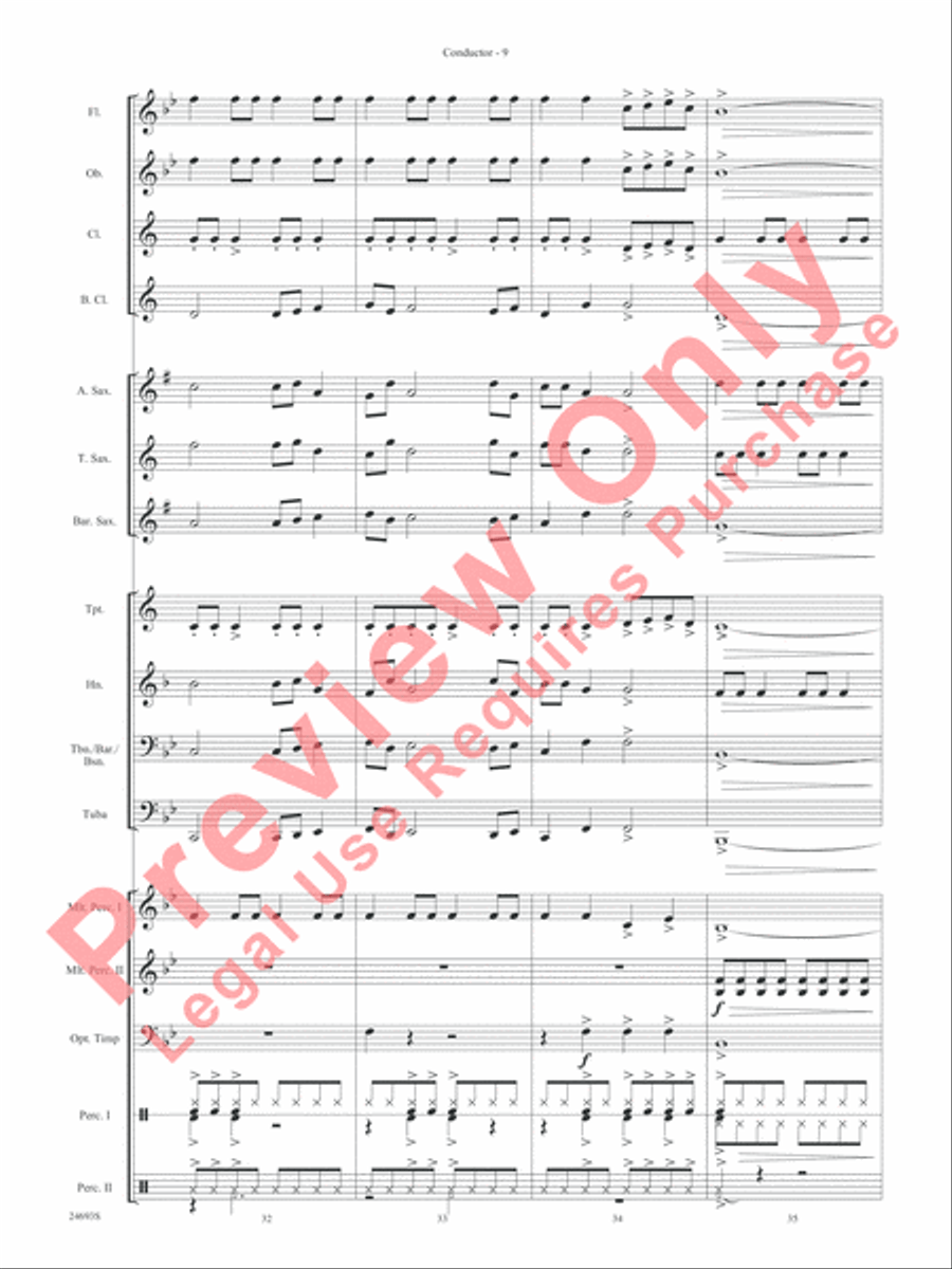 To a Skylark To a Skylark Concert Band scores gallery preview page 12