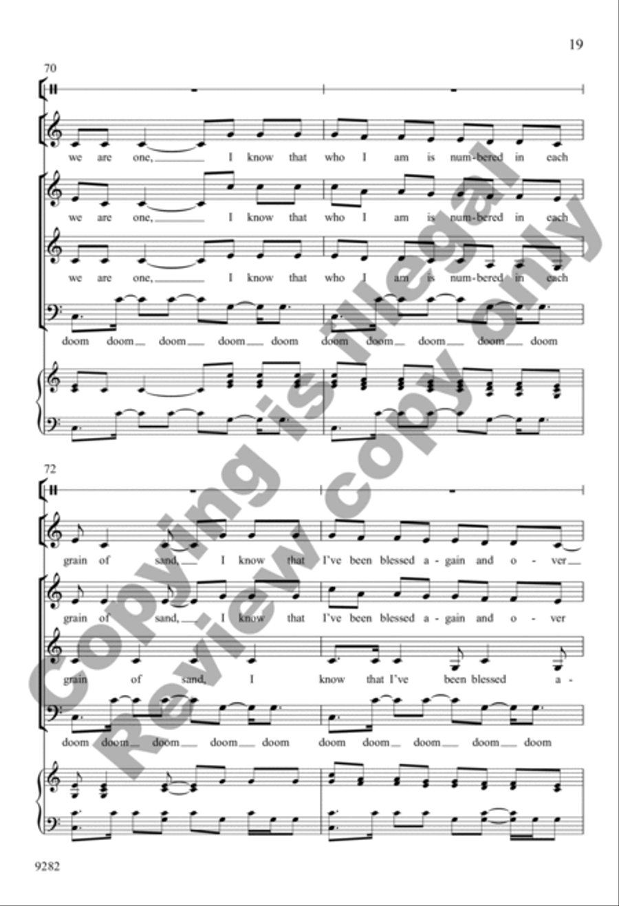 Wanting Memories Wanting Memories 3-Part scores gallery preview page 19
