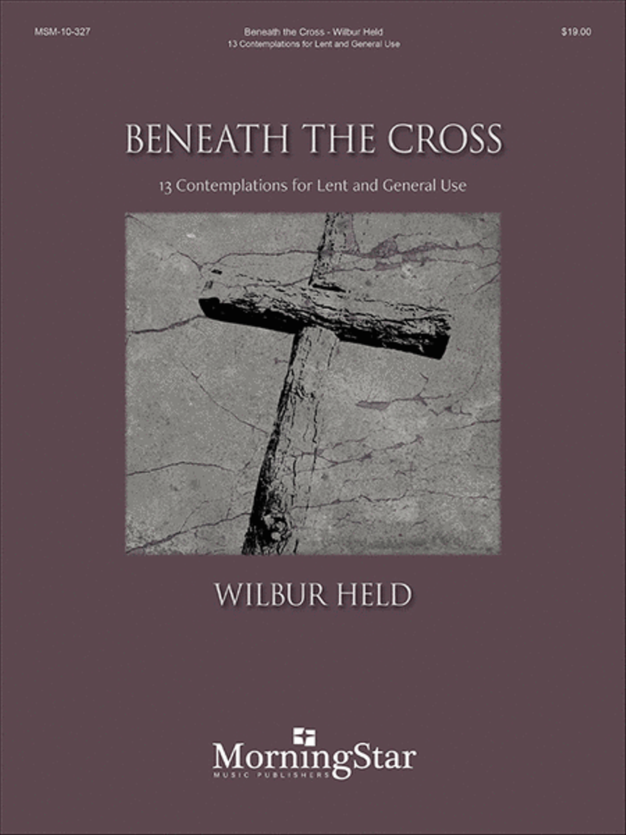 Beneath the Cross Organ scores gallery preview page 1