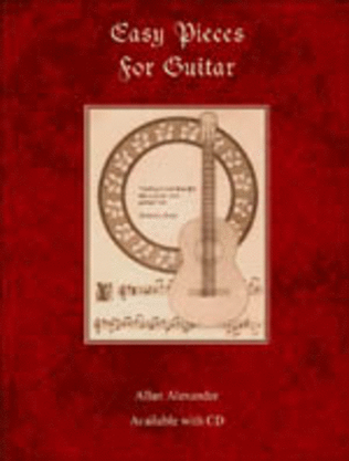 Book cover for Easy Pieces for Guitar