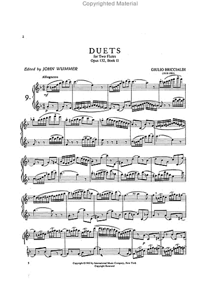 16 Duets, Opus 132: Volume II