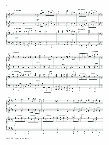 Shall We Gather: Settings for 4-Hand Piano