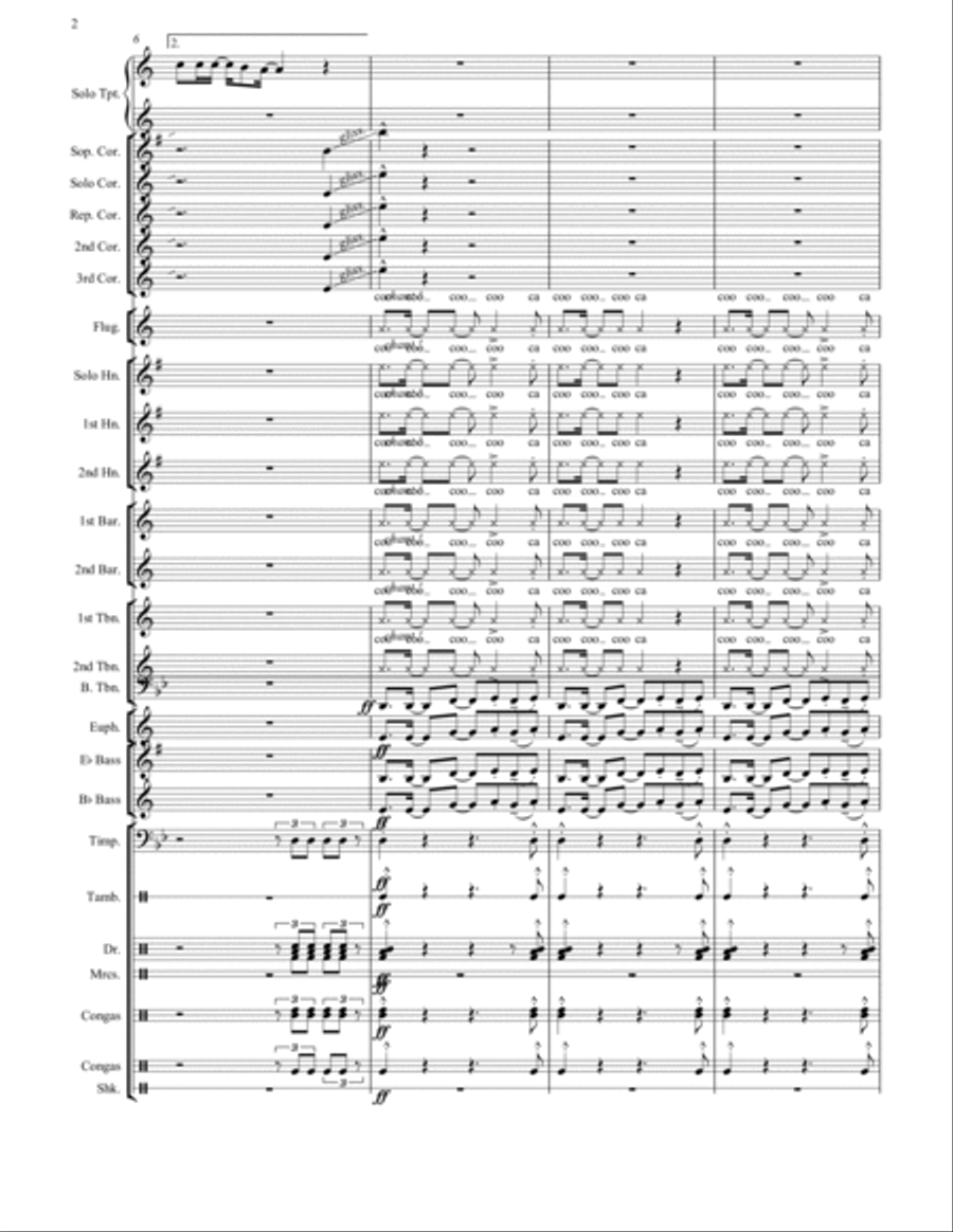 Maria Brass Band scores gallery preview page 5