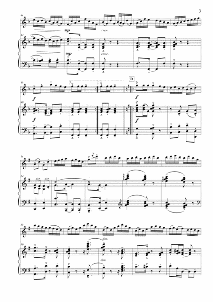 O Carolan's Concerto Flute Solo scores gallery preview page 3