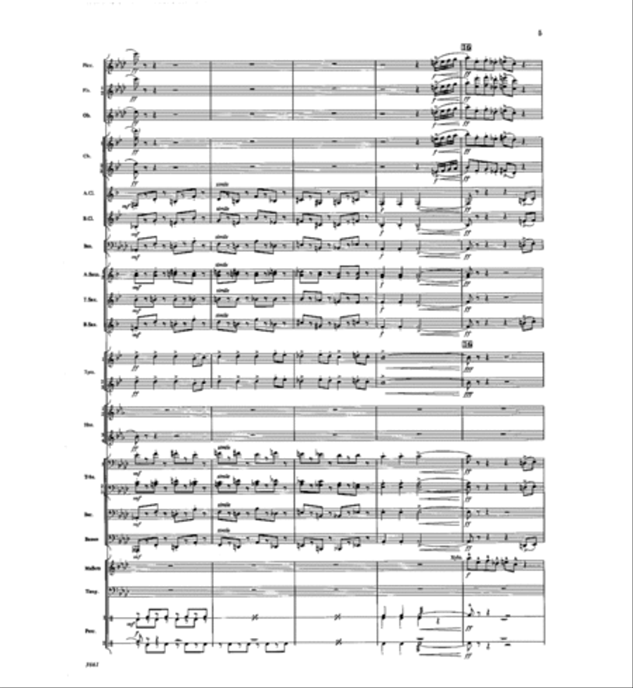 Overture A La Russe Concert Band scores gallery preview page 4