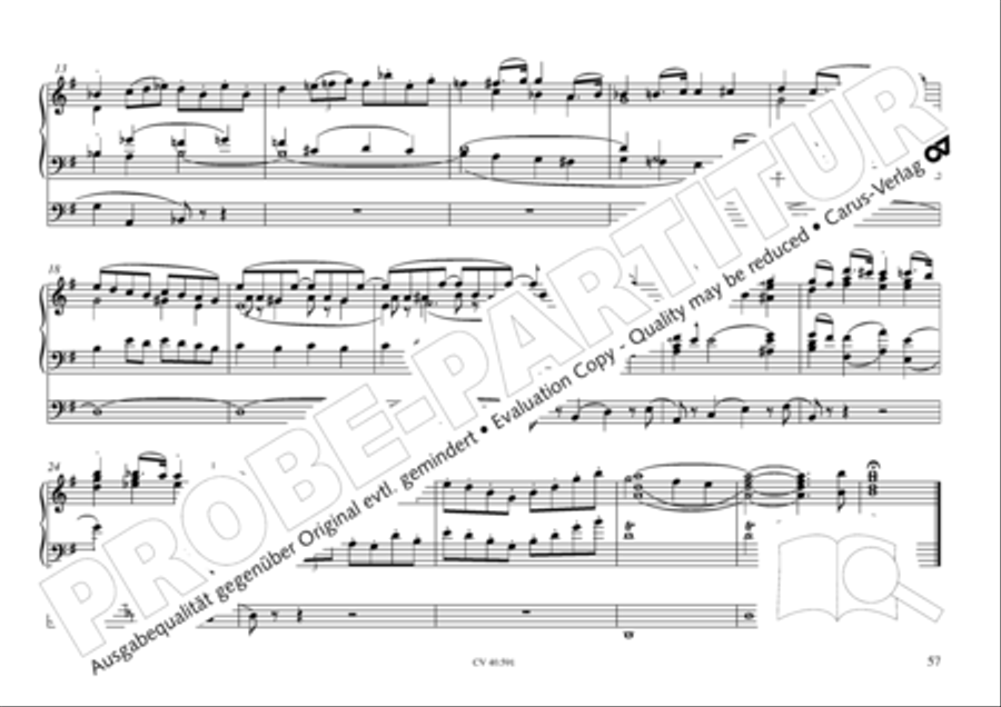 Free Organ Music from the Romantic Period, Vol. III (Freie Orgelmusik der Romantik, Band III) Organ scores gallery preview page 58