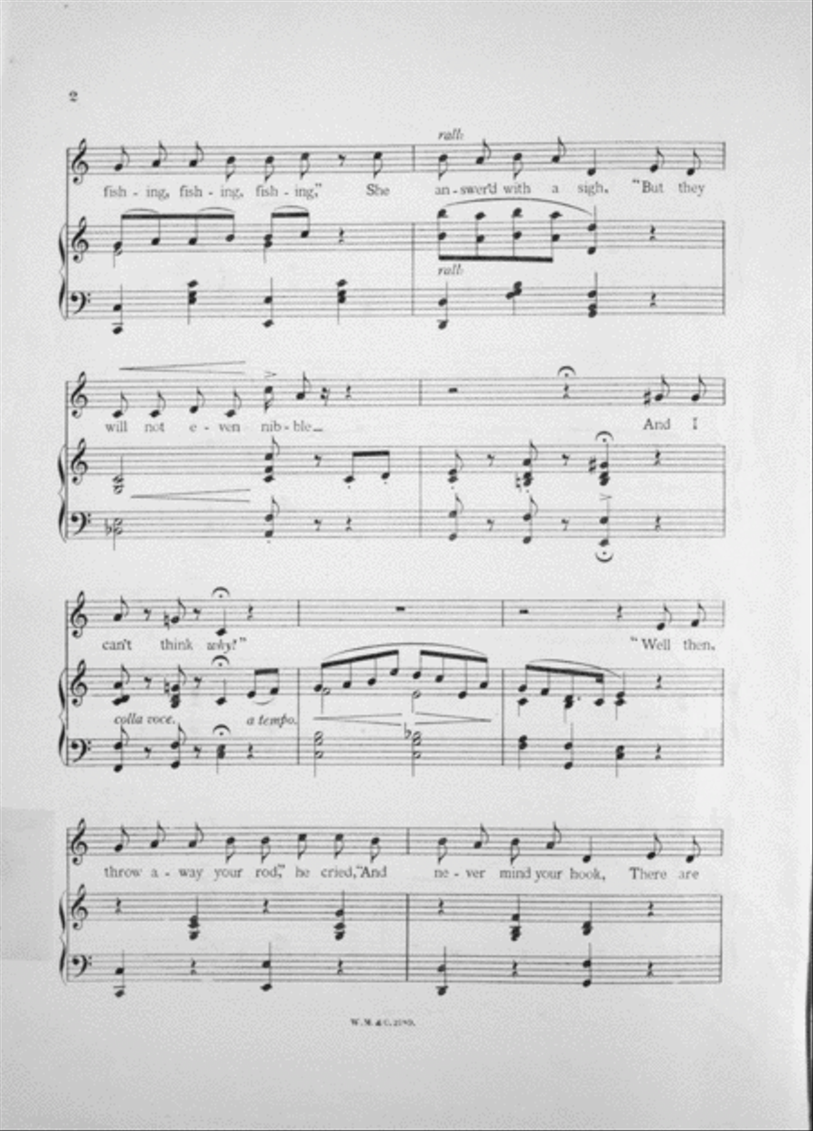 Looks and Eyes. Songs Voice scores gallery preview page 3