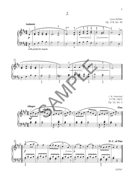 Piano Music For Sight Reading & Short Study Lv7