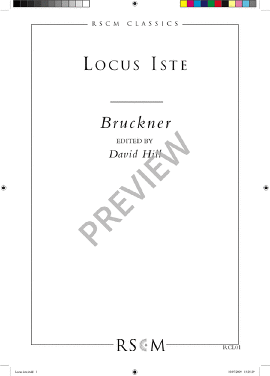 Locus Iste 4-Part scores gallery preview page 3
