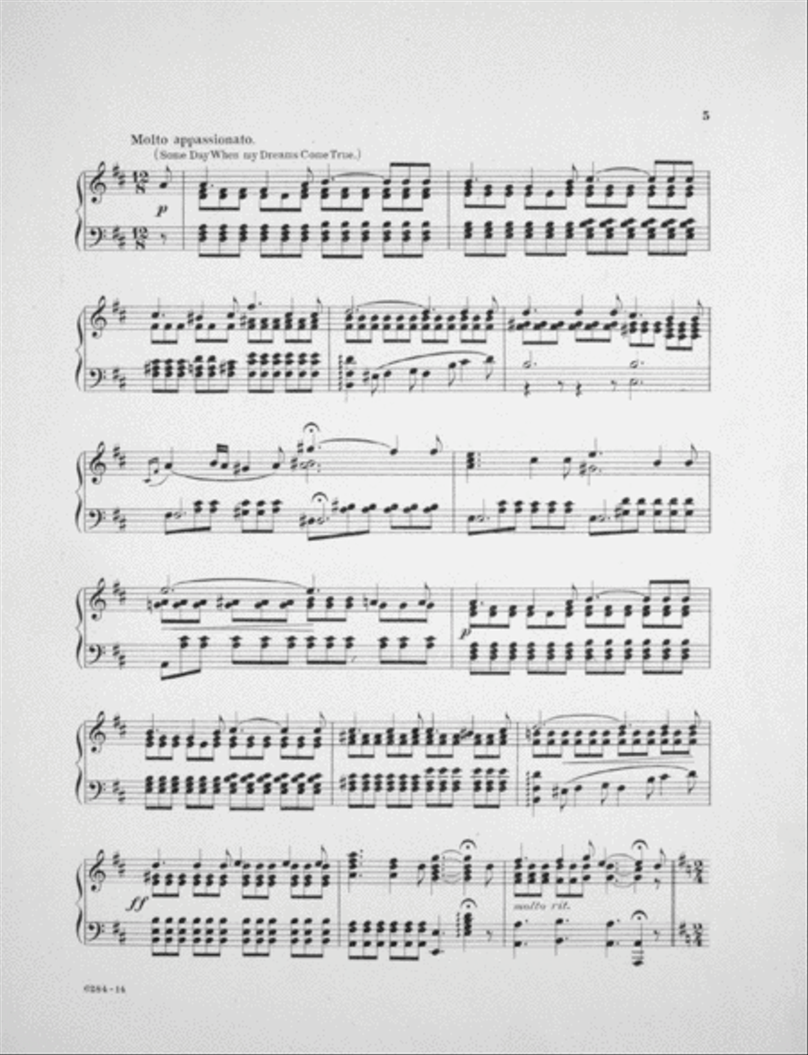 Selection From Woodland Piano Solo scores gallery preview page 4